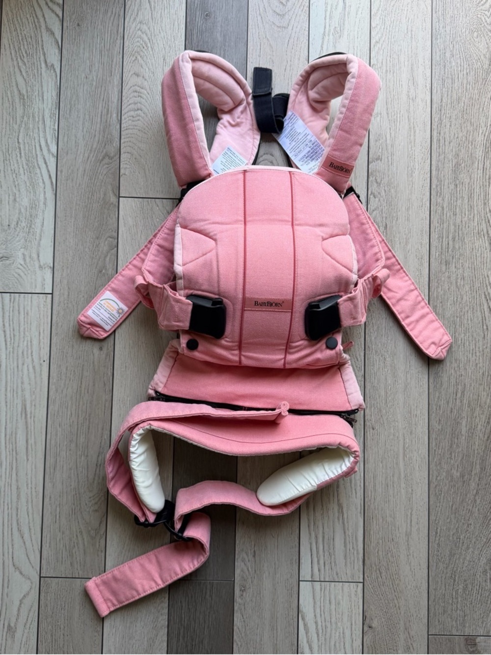 BabyBjörn Baby Mini Cotton Dusty Pink Limited Edition